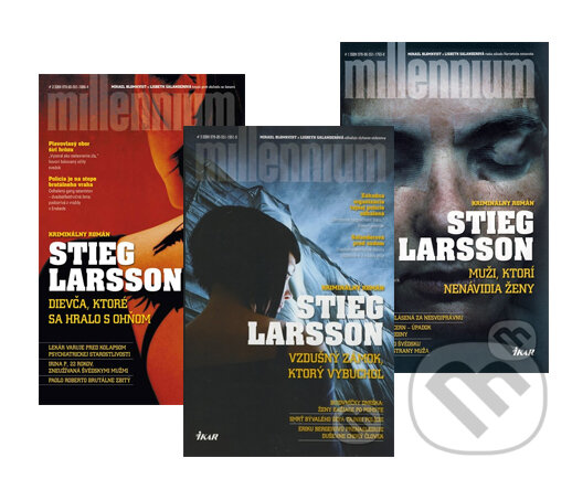 Kniha: Edícia Millennium (kolekcia) (Stieg Larsson). Ikar Kniha: Edícia Millennium (kolekcia) (Stieg Larsson). Ikar