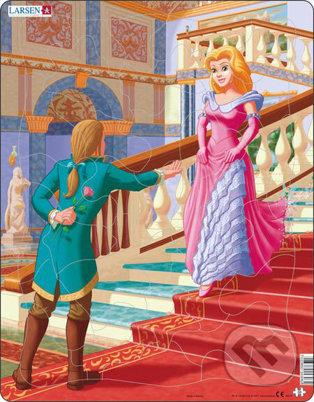 Puzzle: Princezná AS6 (Larsen). Larsen Puzzle: Princezná AS6 (Larsen). Larsen