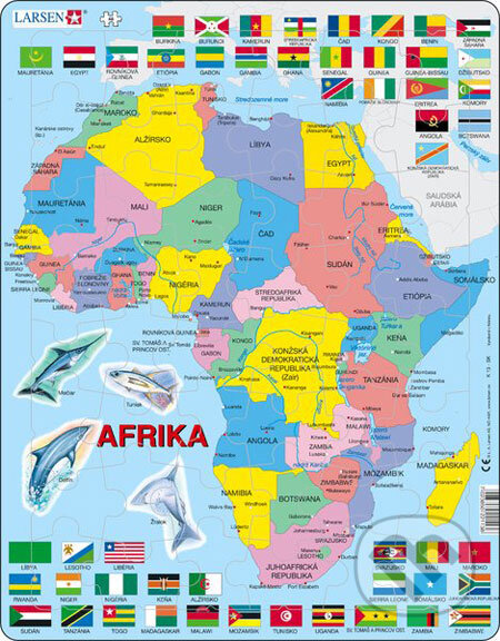 Puzzle: Afrika K13 (Larsen). Larsen Puzzle: Afrika K13 (Larsen). Larsen