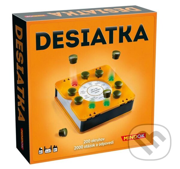 Spoločenská hra: Desiatka (Mindok). Mindok, 2019 Spoločenská hra: Desiatka (Mindok). Mindok, 2019
