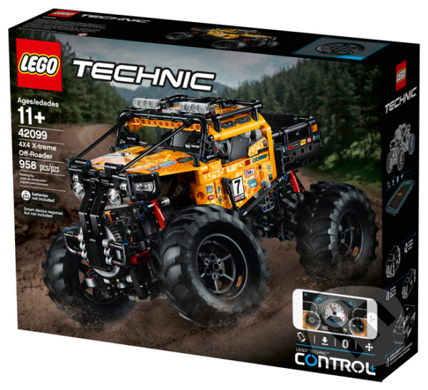 Spoločenská hra: LEGO Technic RC Extrémny teréniak 4x4 (LEGO). LEGO, 2019 Spoločenská hra: LEGO Technic RC Extrémny teréniak 4x4 (LEGO). LEGO, 2019