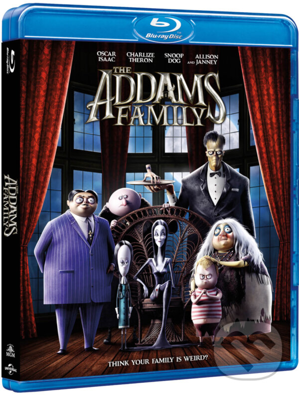 Film: Rodina Addamsovcov (Conrad Vernon a Greg Tiernan) (Blu-ray). Magicbox, 2020 Film: Rodina Addamsovcov (Conrad Vernon a Greg Tiernan) (Blu-ray). Magicbox, 2020