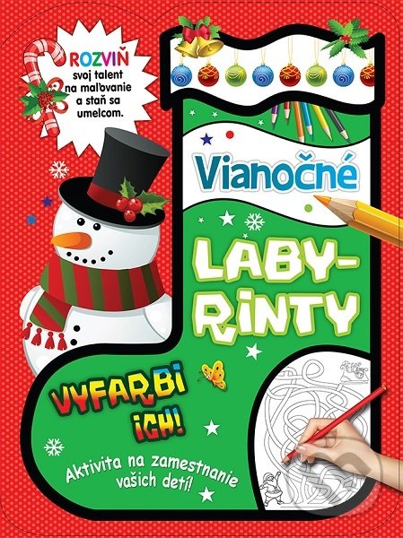Kniha: Vianočné labyrinty (Foni book). Foni book, 2019 Kniha: Vianočné labyrinty (Foni book). Foni book, 2019