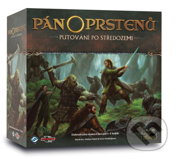 Spoločenská hra: Pán prstenů: Putování po Středozemi (Grace Holdinghaus a Nathan I. Hajek). ADC BF, 2019 Spoločenská hra: Pán prstenů: Putování po Středozemi (Grace Holdinghaus a Nathan I. Hajek). ADC BF, 2019