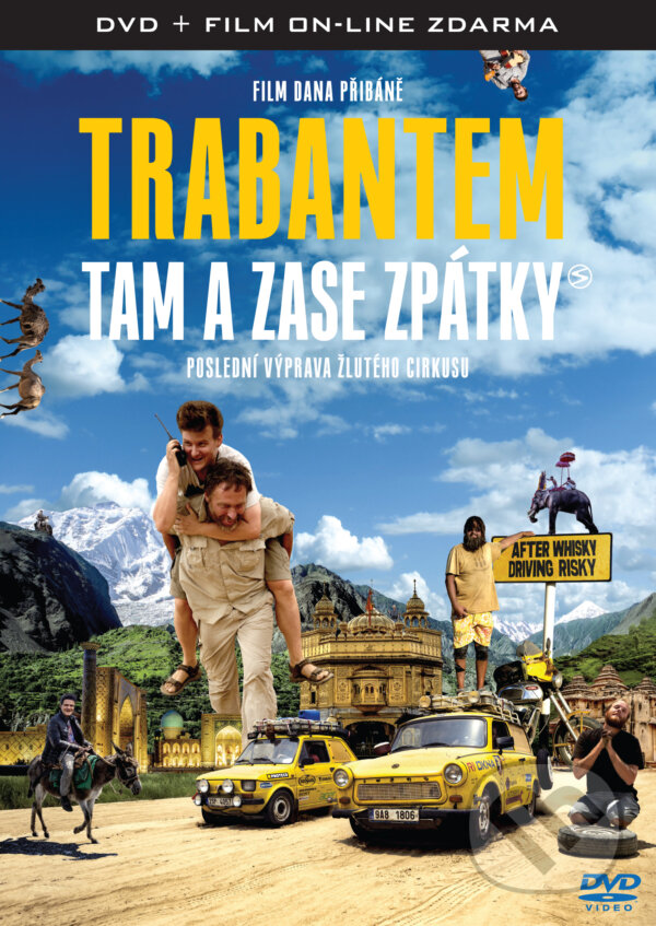 Film: Trabantem tam a zase zpátky (Dan Pribáň) (DVD). Bonton Film, 2019 Film: Trabantem tam a zase zpátky (Dan Pribáň) (DVD). Bonton Film, 2019