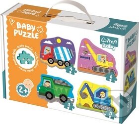 Puzzle: Baby Puzzle stavební stroje (Trefl). Trefl, 2019 Puzzle: Baby Puzzle stavební stroje (Trefl). Trefl, 2019