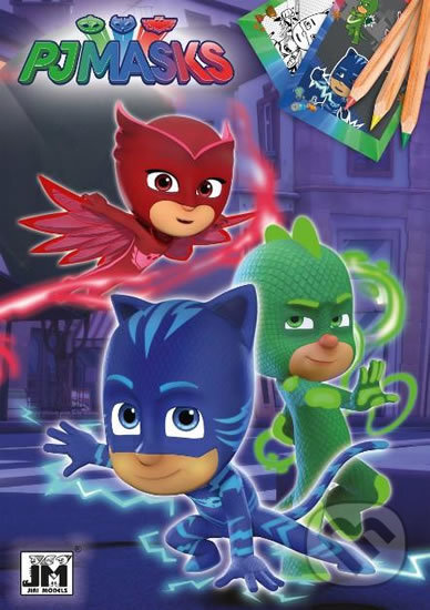 Kniha: PJ Masks - Omalovánky A5+ (Jiří Models). Jiří Models, 2018 Kniha: PJ Masks - Omalovánky A5+ (Jiří Models). Jiří Models, 2018