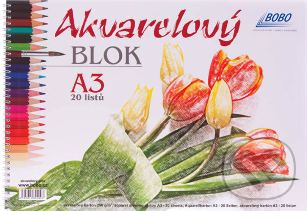 Akvarelový blok A3 (BOBO BLOK). BOBO BLOK, 2019 Akvarelový blok A3 (BOBO BLOK). BOBO BLOK, 2019