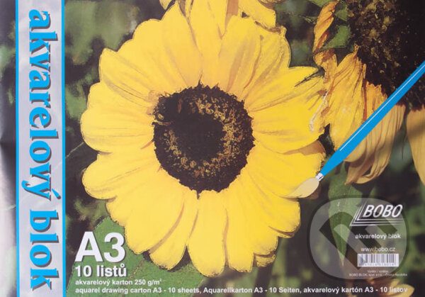 Akvarelový blok A3 (BOBO BLOK). BOBO BLOK, 2019 Akvarelový blok A3 (BOBO BLOK). BOBO BLOK, 2019