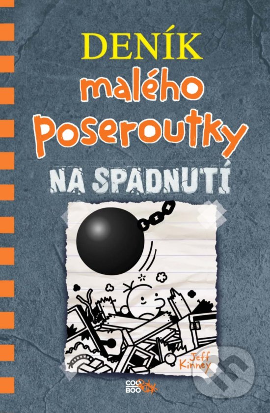 Kniha: Deník malého poseroutky 14 (Jeff Kinney). CooBoo CZ, 2019 Kniha: Deník malého poseroutky 14 (Jeff Kinney). CooBoo CZ, 2019