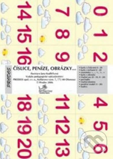 Kniha: Číslice, peníze, obrázky - pro 1. ročník (Prodos). Prodos, 2006 Kniha: Číslice, peníze, obrázky - pro 1. ročník (Prodos). Prodos, 2006