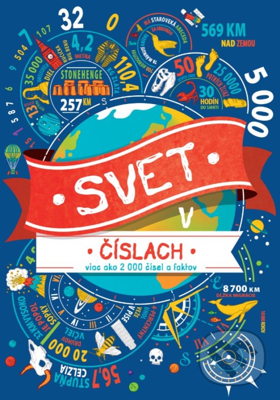 Kniha: Svet v číslach (Gifford Clive, Martin Steve, Pinder Andrew a Taylorová Marianne). Bambook, 2019 Kniha: Svet v číslach (Gifford Clive, Martin Steve, Pinder Andrew a Taylorová Marianne). Bambook, 2019