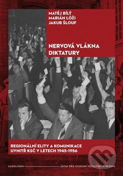 Kniha: Nervová vlákna diktatury (Matěj Bíly, Jakub Šlouf a Marián Lóži). Karolinum, 2019 Kniha: Nervová vlákna diktatury (Matěj Bíly, Jakub Šlouf a Marián Lóži). Karolinum, 2019