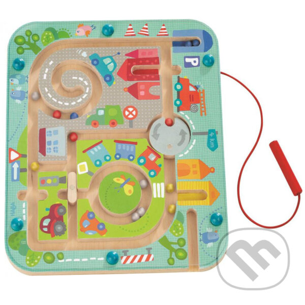 Společenská hra: Magnetické bludisko Mesto (Haba). Haba, 2019 Společenská hra: Magnetické bludisko Mesto (Haba). Haba, 2019