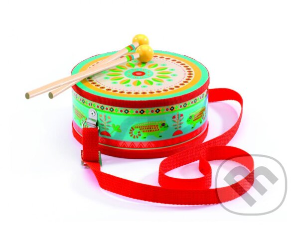 Spoločenská hra: Animambo - Bubon so závesným remeňom (Djeco). Djeco, 2019 Spoločenská hra: Animambo - Bubon so závesným remeňom (Djeco). Djeco, 2019