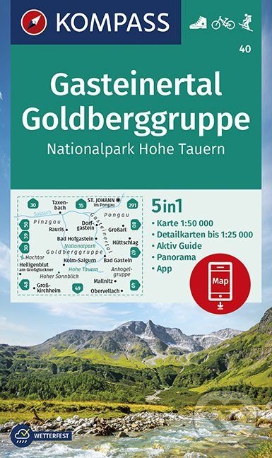 Gasteinertal, Goldberggruppe (MAIRDUMONT). MAIRDUMONT, 2019 Gasteinertal, Goldberggruppe (MAIRDUMONT). MAIRDUMONT, 2019