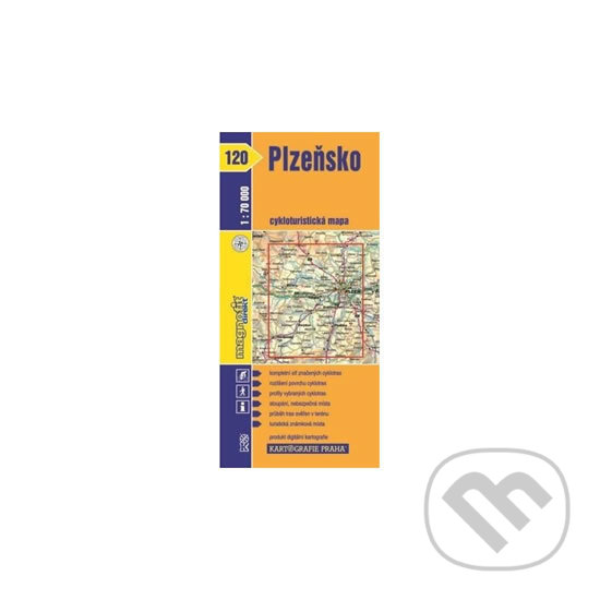 1: 70T(120)-Plzeňsko (cyklomapa) (Kartografie Praha). Kartografie Praha 1: 70T(120)-Plzeňsko (cyklomapa) (Kartografie Praha). Kartografie Praha