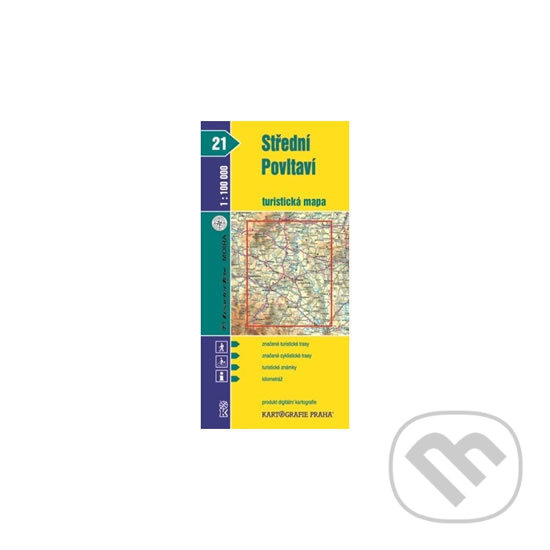 Střední Povltaví (turistická mapa) (Kartografie Praha). Kartografie Praha Střední Povltaví (turistická mapa) (Kartografie Praha). Kartografie Praha