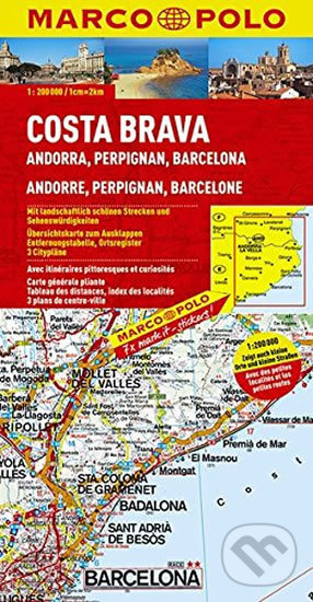 Španělsko - Costa Brava (Marco Polo). Marco Polo Španělsko - Costa Brava (Marco Polo). Marco Polo