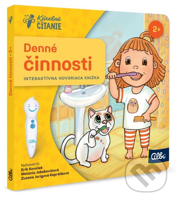 Kniha: Kúzelné čítanie: Minikniha - Denné činnosti (Albi). Albi, 2019 Kniha: Kúzelné čítanie: Minikniha - Denné činnosti (Albi). Albi, 2019