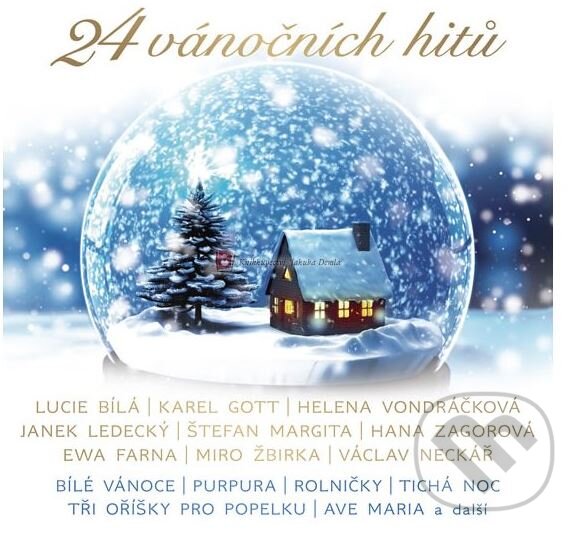 Hudobné CD: 24 vánočních hitů (Hudobné albumy). Hudobné albumy, 2019 Hudobné CD: 24 vánočních hitů (Hudobné albumy). Hudobné albumy, 2019