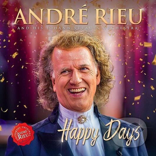 Hudební CD: André Rieu: Happy Days (Hudobné albumy). Hudobné albumy, 2019 Hudební CD: André Rieu: Happy Days (Hudobné albumy). Hudobné albumy, 2019