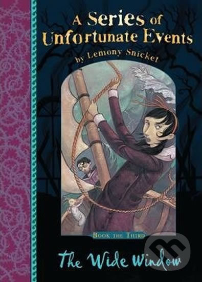 Kniha: The Wide Window (Lemony Snicket). Egmont Books, 2012 Kniha: The Wide Window (Lemony Snicket). Egmont Books, 2012