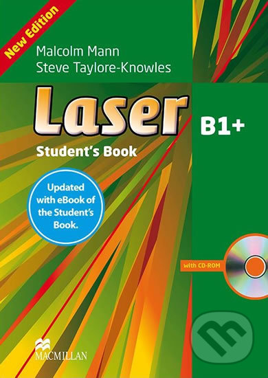 Kniha: Laser B1+: Student's Book & eBook (Malcolm Mann a Steve Taylore-Knowles). MacMillan, 2013 Kniha: Laser B1+: Student's Book & eBook (Malcolm Mann a Steve Taylore-Knowles). MacMillan, 2013