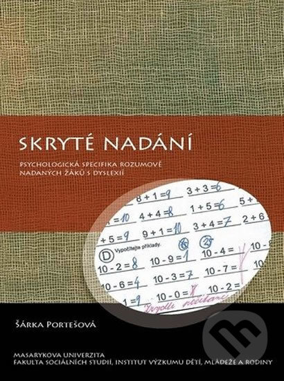 Kniha: Skryté nadání (Šárka Portešová). Muni Press, 2011 Kniha: Skryté nadání (Šárka Portešová). Muni Press, 2011
