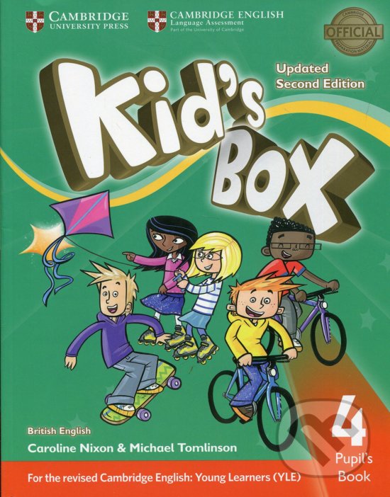 Kniha: Kid's Box 4 - Pupil's Book (Caroline Nixon a Michael Tomlinson). Cambridge University Press, 2017 Kniha: Kid's Box 4 - Pupil's Book (Caroline Nixon a Michael Tomlinson). Cambridge University Press, 2017