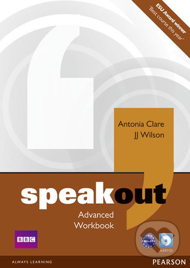 Kniha: Speakout - Advanced - Workbook (no key) (Antonia Clare). Pearson, 2012 Kniha: Speakout - Advanced - Workbook (no key) (Antonia Clare). Pearson, 2012