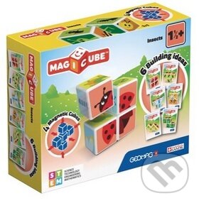 Společenská hra: Stavebnice Magicube Hmyz (Geomag). Geomag, 2019 Společenská hra: Stavebnice Magicube Hmyz (Geomag). Geomag, 2019