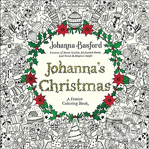 Kniha: Johanna's Christmas (Johanna Basford). Penguin Books, 2016 Kniha: Johanna's Christmas (Johanna Basford). Penguin Books, 2016