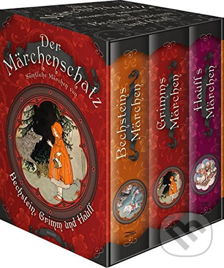 Kniha: Der Märchenschatz: Grimms Märchen - Hauffs Märchen - Bechsteins Märchen (Jacob Grimm a Wilhelm Grimm). Anaconda, 2014 Kniha: Der Märchenschatz: Grimms Märchen - Hauffs Märchen - Bechsteins Märchen (Jacob Grimm a Wilhelm Grimm). Anaconda, 2014