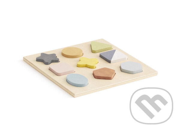 Společenská hra: Puzzle drevené geometrické tvary (Kids Concept). Kids Concept, 2019 Společenská hra: Puzzle drevené geometrické tvary (Kids Concept). Kids Concept, 2019