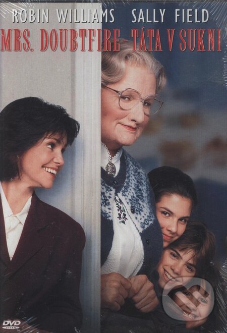 Film: Mrs. Doubtfire - Otec v sukni (Ch.Columbus a Chris Columbus) (DVD). Bonton Film, 1993 Film: Mrs. Doubtfire - Otec v sukni (Ch.Columbus a Chris Columbus) (DVD). Bonton Film, 1993