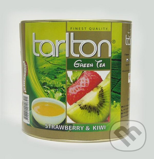 Kávy a čaje: TARLTON Green Strawberry & Kiwi (Bio - Racio). Bio - Racio, 2019 Kávy a čaje: TARLTON Green Strawberry & Kiwi (Bio - Racio). Bio - Racio, 2019