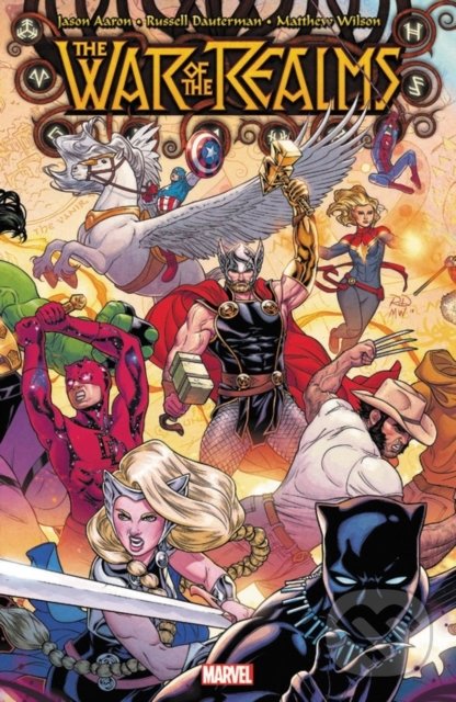 Kniha: The War of the Realms (Jason Aaron a Russel Dauterman). Marvel, 2019 Kniha: The War of the Realms (Jason Aaron a Russel Dauterman). Marvel, 2019