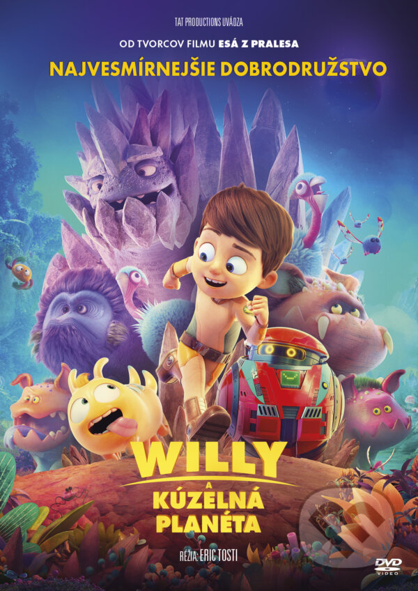 Film: Willy a kúzelná planéta (Eric Tosti) (DVD). Magicbox, 2019 Film: Willy a kúzelná planéta (Eric Tosti) (DVD). Magicbox, 2019