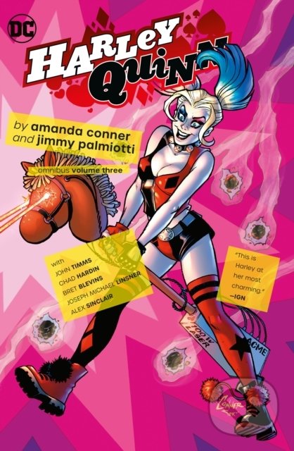 Kniha: Harley Quinn (Amanda Conner a Jimmy Palmiotti). DC Comics, 2019 Kniha: Harley Quinn (Amanda Conner a Jimmy Palmiotti). DC Comics, 2019