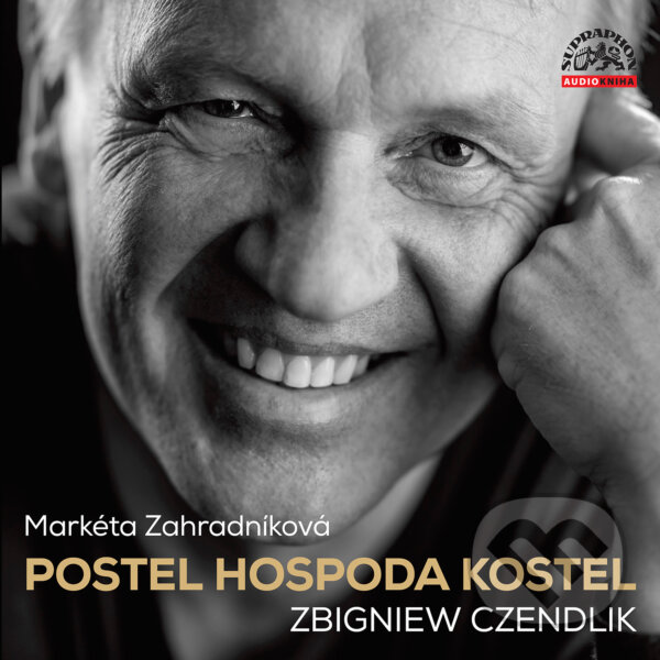 Audiokniha: Postel, hospoda, kostel (Markéta Zahradníková a Zbigniew Czendlik). Supraphon, 2019 Audiokniha: Postel, hospoda, kostel (Markéta Zahradníková a Zbigniew Czendlik). Supraphon, 2019