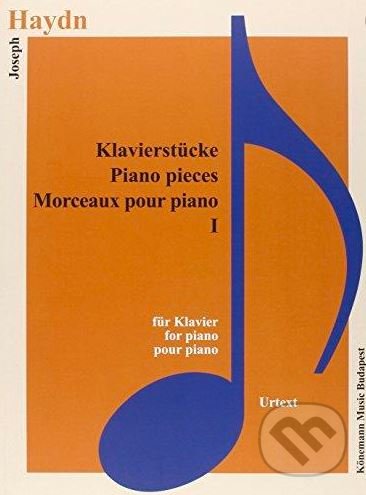 Kniha: Haydn, Klavierstücke I (Joseph Haydn). Könemann Music Budapest, 2015 Kniha: Haydn, Klavierstücke I (Joseph Haydn). Könemann Music Budapest, 2015