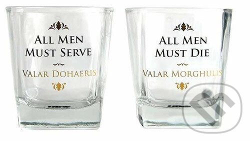 Pohár na whisky Game of Thronesy: All Men set 2 kusov (Game of Thrones). Game of Thrones, 2018 Pohár na whisky Game of Thronesy: All Men set 2 kusov (Game of Thrones). Game of Thrones, 2018