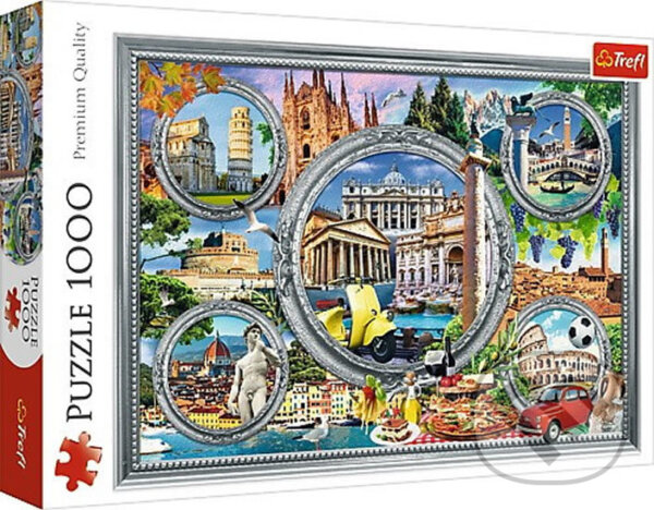 Puzzle: Italské prázdniny (Trefl). Trefl, 2020 Puzzle: Italské prázdniny (Trefl). Trefl, 2020