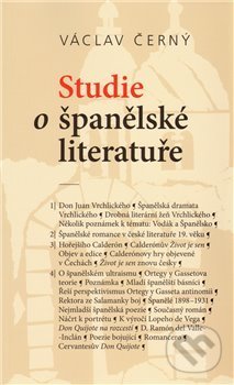 Kniha: Studie o španělské literatuře (Václav Černý). Cherm, 2009 Kniha: Studie o španělské literatuře (Václav Černý). Cherm, 2009