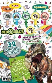 Kniha: Aktivity s gumami - Dinosauři (Jiří Models). Jiří Models, 2019 Kniha: Aktivity s gumami - Dinosauři (Jiří Models). Jiří Models, 2019