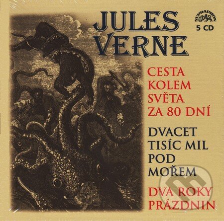 Audiokniha: Cesta kolem světa za 80 dní, Dvacet tisíc mil pod mořem (Supraphon). Supraphon, 2009 Audiokniha: Cesta kolem světa za 80 dní, Dvacet tisíc mil pod mořem (Supraphon). Supraphon, 2009