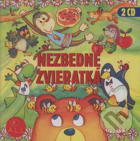 Hudobné CD: Nezbedné zvieratká (2 CD) (A.L.I.). A.L.I., 2005 Hudobné CD: Nezbedné zvieratká (2 CD) (A.L.I.). A.L.I., 2005