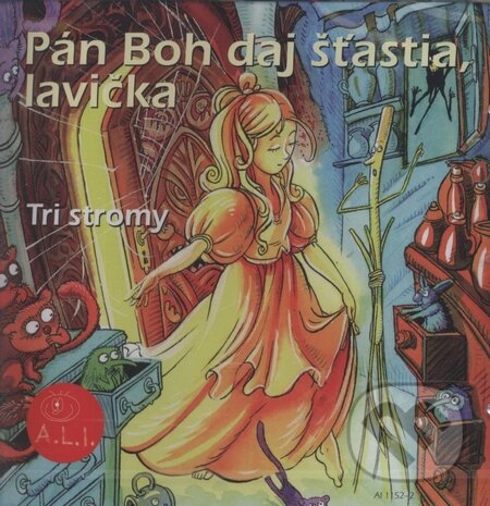 Pán Boh daj šťastia, lavička, Tri stromy - Ľuba Vančíková, A.L.I., 2001