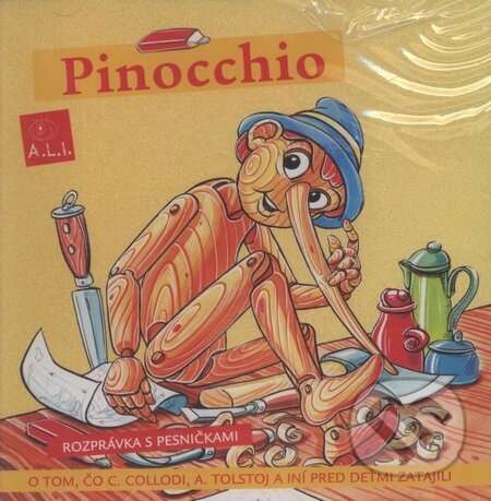 Audiokniha: Pinocchio (Františk Obžera). A.L.I., 2001 Audiokniha: Pinocchio (Františk Obžera). A.L.I., 2001